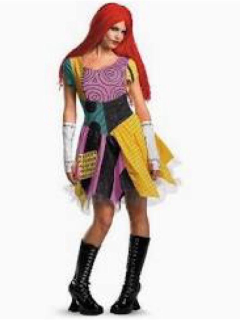 Nightmare B4 Christmas “Sally” Adult Costume L 12-14